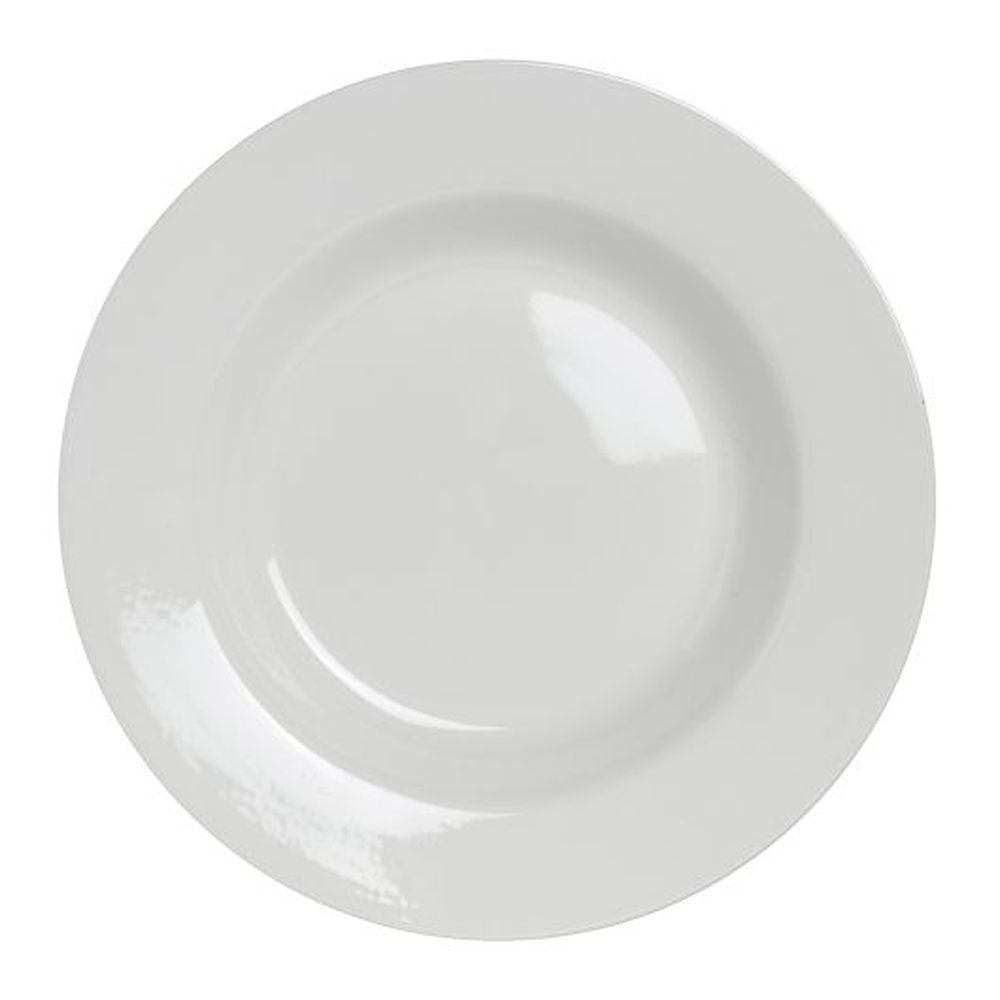 Simplicity White Alumina Vitrified 14.5 Ounce Pasta Bowl, 12 count