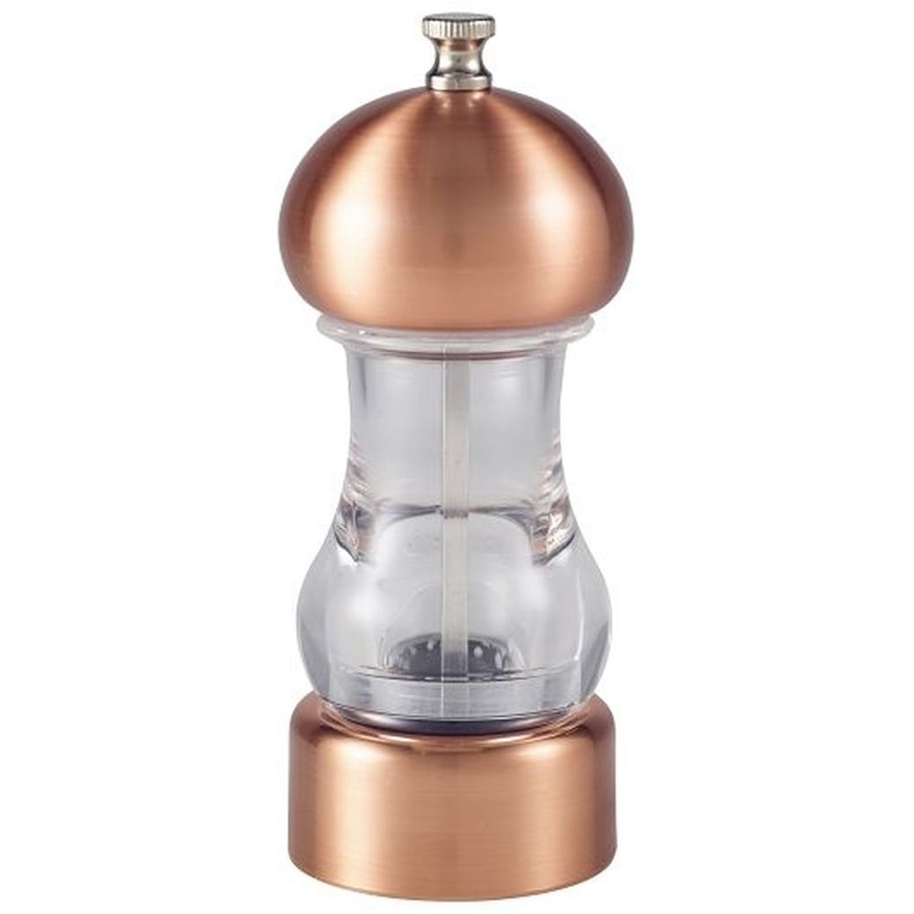 Acrylic and Copper 5.5 inch Salt and Pepper Grinder, 6 count