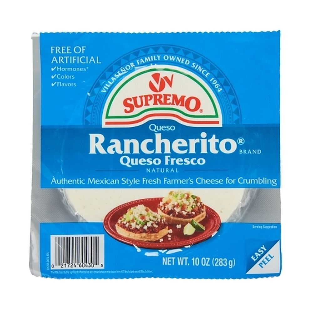 Rancherito Queso Fresco Fresh Crumbling Cheese