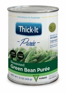Thick It Seasoned Green Bean Puree, 15 Ounce -- 12 per case.