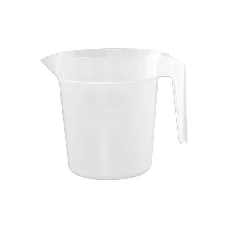 Lesko Natural Polypropylene Stackable Pitcher, 32 Ounce -- 72 per case