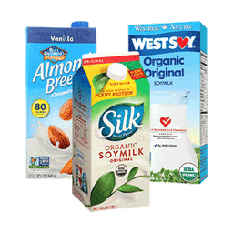 Contains 58 Soy and Rice Beverages products