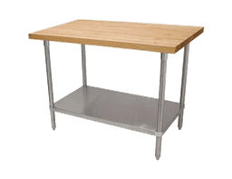 Contains 36 Advance Tabco Wood Top Tables products