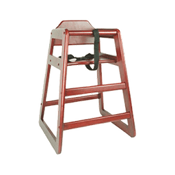 Contains 1 Mahogany Finish High Chairs products
