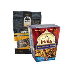 Contains 10 Indian Legumes & Rice products