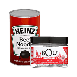 Contains 50 Beef Soup and Stew products
