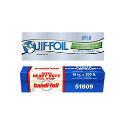 Contains 28 Aluminum Foils products