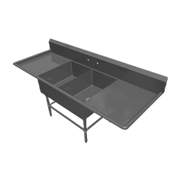 Contains 10 Pro Bowl One Compartment Sink With Drainboard products