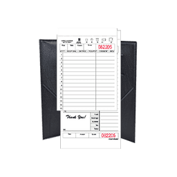 Contains 164 Guest Checks and Holders products