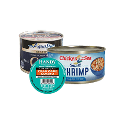 Contains 65 Canned Shelfish products