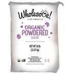 Wholesome Sweeteners Organic Powdered Sugar, 50 Pound.