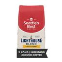 Seattles Best Coffee Lighthouse Blend Light Roast Whole Bean Coffee, 12 Ounce -- 6 per case
