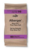 Alberger Shur Flo Fine Flake Salt, 50 Pound.