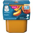 Gerber 2nd Foods Peach Baby Food, 8 Ounce -- 8 per case.