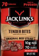 Jack Links Original Beef Steak Tender Bites, 1 Ounce -- 48 per case.