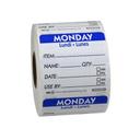 Ncco Monday 2 x 2 inch Removable Label, 500 count