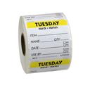 Ncco Tuesday 2 x 2 inch Removable Label, 500 count
