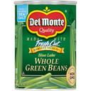 Del Monte Harvest Selects Blue Lake Fresh Cut Whole Green Beans, 14.5 Ounce Can -- 12 per case