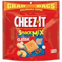 Cheez-It Grab Bag Reclosable Classic Snack Mix, 6 Ounce -- 8 per case.