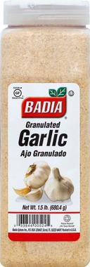 Badia Granulated Garlic, 1.5 Pound Bottle -- 6 per case