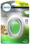 Febreze Small Spaces Pet Odor Eliminator Air Freshener, 0.25 Fluid Ounce -- 6 per case