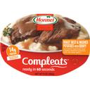 Hormel Compleats Roast Beef and Mashed Potatoes with Gravy, 9 Ounce -- 6 per case