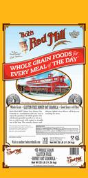 Bobs Red Mill Gluten Free Honey Oat Granola, 25 Pound.