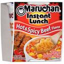 Maruchan Instant Lunch Hot N Spicy Beef Flavor - 2.25 oz. cup, 12 per case