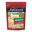 Sargento Off The Block Traditional Mozzarella Shreds, 8 Ounce -- 12 per case