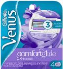 Venus Womens Freesia Razor Blade Refill, 4 count per pack -- 48 per case.
