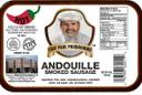 Magic Seasoning Blends Hot Andouille Sausage Rope, 5 Pound -- 2 per case.