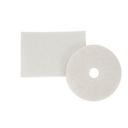 Niagara White Polishing Pad, 13 inch - 5 per case