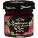 Dickinson Red Raspberry Preserves, 1 Ounce -- 72 per case.