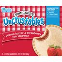 Smuckers Uncrustables Peanut Butter and Strawberry Jam Sandwich, 2 Ounce -- 60 per case.