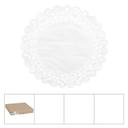 Lapaco Normandy Lace Grease Resist Round Doilie, 12 inch -- 500 per case.