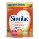 Similac Sensitive Stage 1 Infant Formula Powder, 1.86 Pound -- 6 per case.