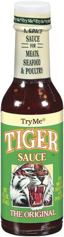 Try Me Tiger Sauce, 5 Fluid Ounce -- 6 per case.