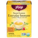 Yogi Organic Sweet Lemon Everyday Immune Tea, 16 tea bags -- 6 per case