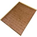 Best Maid Half Sheet Peanut Butter Crispy Bites Bar, 2.25 Ounce -- 4 per case.