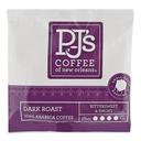 Pjs Coffee Of New Orleans Dark Roast Regular Filter Pack Coffee, 128 count