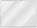 Aarco Clear Satin Anodized Aluminum Frame White Porcelain Enamel on Steel Marker Board, 18 inch Height x 24 inch Width