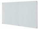 Aarco ClearVision 3 mm Magnetic Glass Markerboard, 48 inch Height x 72 inch Width