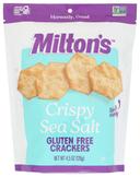 Miltons Crispy Sea Salt Cracker, 4.5 Ounce -- 6 per case