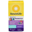 RenewLife Ultimate Flora Kids Probiotic 3 Billion Chewable Tablet, 30 Chewables