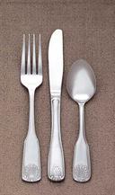 World Tableware Inc Coral Extra Heavy Weight Dinner Fork -- 36 per case.