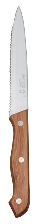 World Tableware Inc Pointed Tip Steak Knife with Wood Handle, 9.25 inch -- 12 per case.