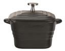 World Tableware Cast Iron Square Mini Dutch Oven with Lid, 7.5 Ounce -- 12 per case.