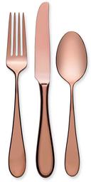 World Tableware Santa Cruz Copper Salad Fork, 7 1/8 inch -- 12 per case.