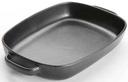 American Metalcraft Porcelain Black Matte Finish Casserole, 64 Ounce