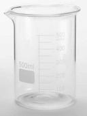 American Metalcraft Glass Clear Chemistry Beaker, 17 Ounce